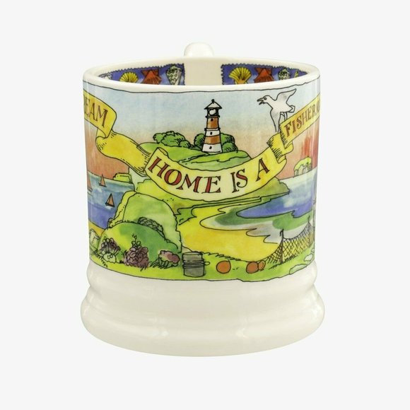 NEW Emma Bridgewater Fishermans 1/2 Pint Mug - Picture 2 of 5